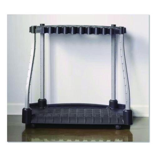 Image of Rubbermaid® 2140834 FastTrack Garage Tool Tower Rack, Plastic, Holds Up to 40 Tools, 38" x 20.5" x 34.4", Black