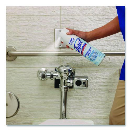 Image of Professional LYSOL® Brand 36241-74828 Disinfectant Spray, Crisp Linen, 19 Oz Aerosol Spray