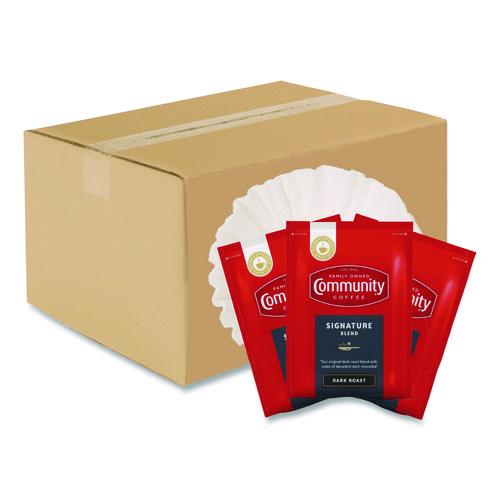 Image of Community Coffee® CCI15300 Signature Blend, 2.5 oz Packet, 40/Carton