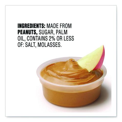 Image of Jif To Go® SMU99266 Spreads, Natural Creamy Peanut Butter, 1.5 oz Cup, 8/Box