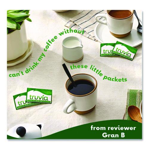 Image of Truvia® BBD02057 Natural Sugar Substitute, 0.07 oz Packet, 1,000/Carton