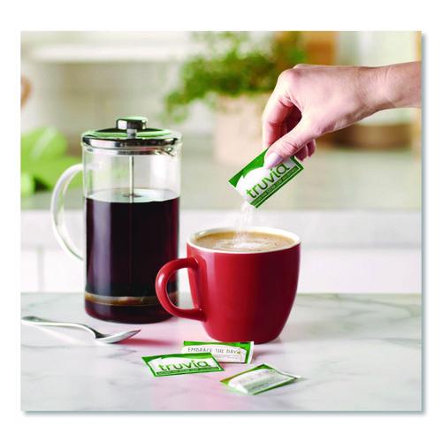 Image of Truvia® BBD02057 Natural Sugar Substitute, 0.07 oz Packet, 1,000/Carton