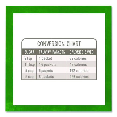 Image of Truvia® BBD02057 Natural Sugar Substitute, 0.07 oz Packet, 1,000/Carton