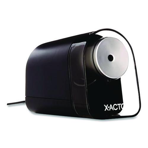 Image of X-ACTO® 1818X Model 1818 Xlr Office Electric Pencil Sharpener, Ac-Powered, 3.5 X 5.5 X 4.5, Black/silver/smoke