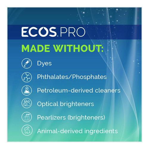Image of ECOS® PRO PL9663/6 Liquid Hand Soap, Free and Clear Scent, 17 oz
