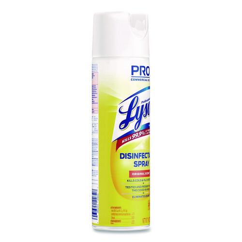 Image of Professional LYSOL® Brand 36241-04650 Disinfectant Spray, Original Scent, 19 Oz Aerosol Spray