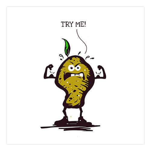 Image of Uglies® DFN26103 Kettle Potato Chips, Bar-B-Que, 2 oz Bags, 24/Carton