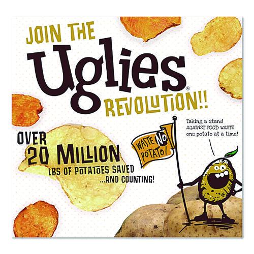 Image of Uglies® DFN26181 Kettle Potato Chips, Buffalo Ranch, 2 oz Bags, 24/Carton