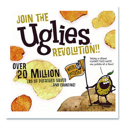 Image of Uglies® DFN34091 Kettle Potato Chips, Assorted, 0.88 oz/1 oz Bags, 30/Carton