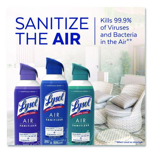 Image of LYSOL® Brand 19200-99350 Air Sanitizer Spray, Simple Fresh, 10oz Aerosol Spray