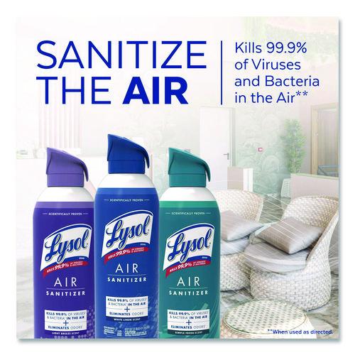 Image of LYSOL® Brand 19200-99394 Air Sanitizer Spray, Light Breeze, 10 oz Aerosol Spray