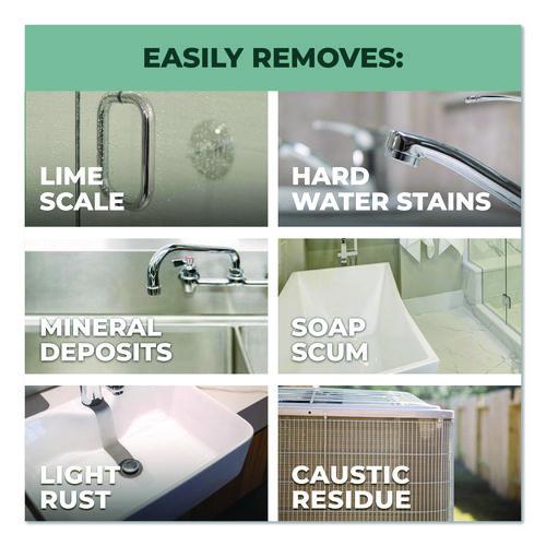Image of Simple GreenÂ® Lime Calcium Surface Residue Remover, 32 oz Spray Bottle, 12/Carton