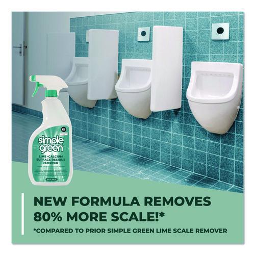 Image of Simple GreenÂ® Lime Calcium Surface Residue Remover, 32 oz Spray Bottle, 12/Carton