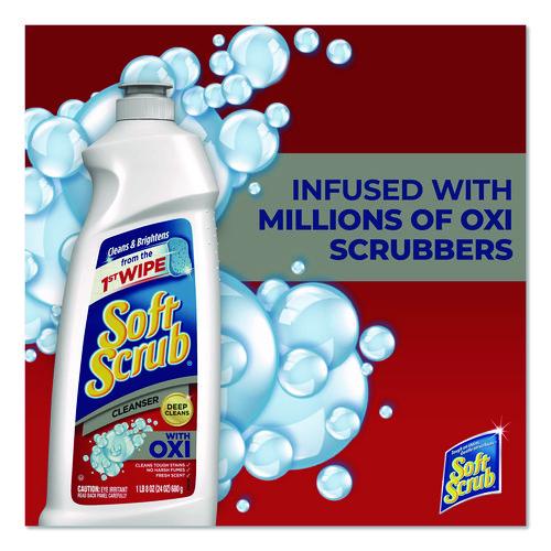 Image of Soft Scrub® 23400 07226 2 Oxi Cleanser, Clean Scent, 24 oz Bottle, 8/Carton