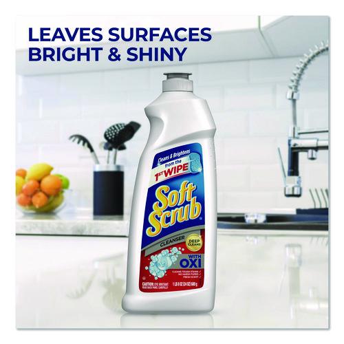 Image of Soft Scrub® 23400 07226 2 Oxi Cleanser, Clean Scent, 24 oz Bottle, 8/Carton