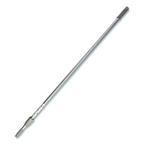 Image of Unger® EZ25G SmartColor TelePole, 48" to 96", Silver/Green