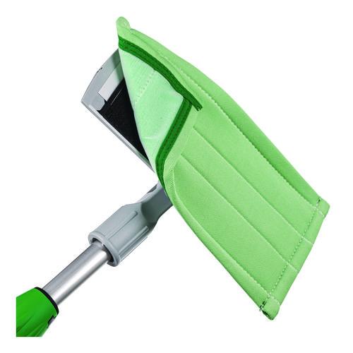 Image of Unger® PHL20 Microfiber Cleaning Pad, 6 x 8, Green