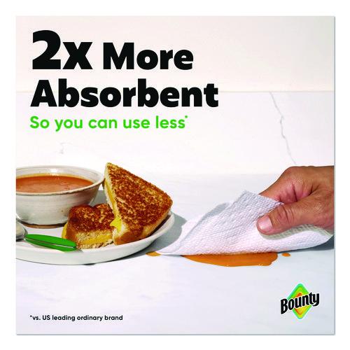 Image of Bounty® 80799721 Select-a-Size Kitchen Roll Paper Towels, 2-Ply, 5.9 x 11, White, 123 Sheets/Triple Roll, 6 Rolls/Carton