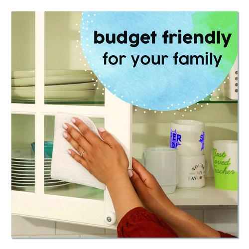 Image of Bounty® 80811697 Essentials Select-A-Size Kitchen Roll Paper Towels, 2-Ply, 5.9 x 11, White, 162 Sheets/Triple Roll, 12 Rolls/Carton
