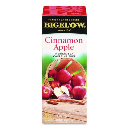 Image of Bigelow® RCB11397 Apple Cinnamon Herbal Tea, 0.09 Tea Bag, 28/box
