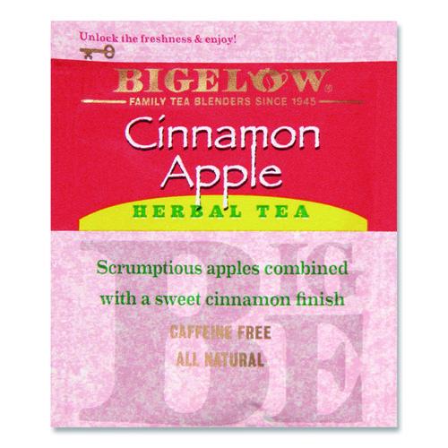Image of Bigelow® RCB11397 Apple Cinnamon Herbal Tea, 0.09 Tea Bag, 28/box