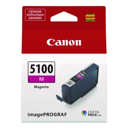Image of Canon® 6954C002 6954C002 (PFI-5100) Lucia PRO II Ink, Magenta