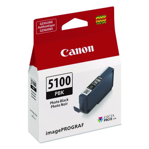 Image of Canon® 6952C002 6952C002 (PFI-5100) Lucia PRO II Ink, Photo Black