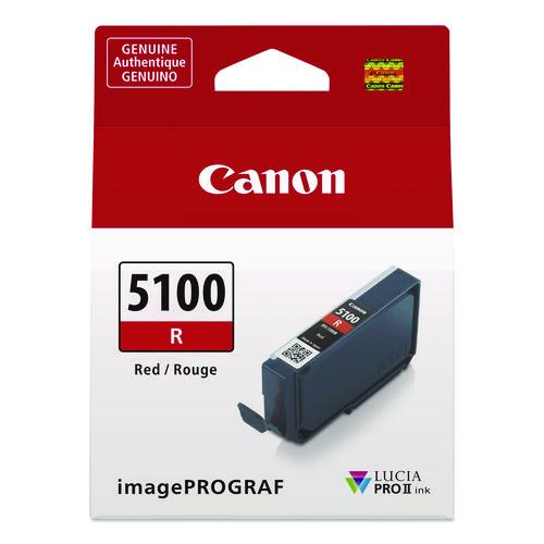 Image of Canon® 6958C002 6958C002 (PFI-5100) Lucia PRO II Ink, Red