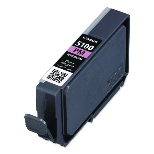 Image of Canon® 6957C002 6957C002 (PFI-5100) Lucia PRO II Ink, Photo Magenta