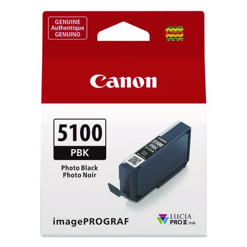 Image of Canon® 6952C002 6952C002 (PFI-5100) Lucia PRO II Ink, Photo Black