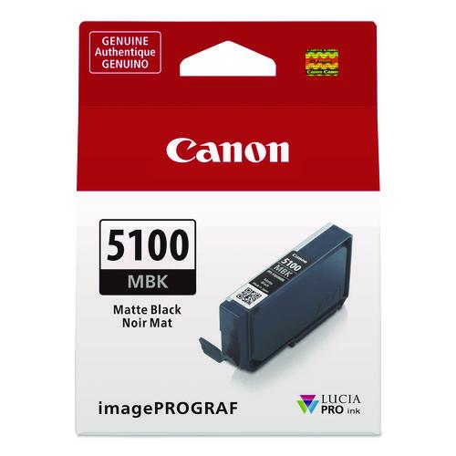 Image of Canon® 6951C002 6951C002 (PFI-5100) Lucia PRO II Ink, Matte Black