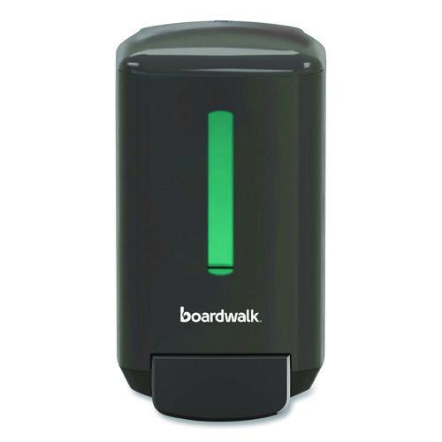Image of Boardwalk® S5636 Manual Liquid Soap Dispenser, 5.8 x 10.3 x 3.9, Black