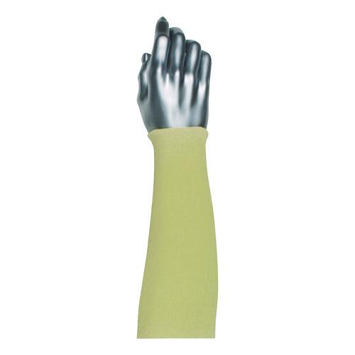 Image of KutGard® 10-KS18 Knitted Kevlar Sleeve, 2-Ply, 18", Tan