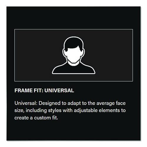 Image of Bouton® 250-01-F020 Zenon Z12 Polycarbonate Safety Glasses, Frameless, Clear Single Anti-Fog Lens