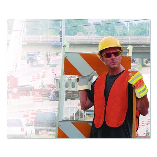Image of PIP Hook and Loop Safety Vest, One Size Fits Most, Hi-Viz Orange