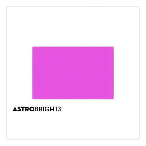 Image of Astrobrights® 21033 / 22623 Color Paper, 24 lb Bond Weight, 11 x 17, Pulsar Pink, 500/Ream