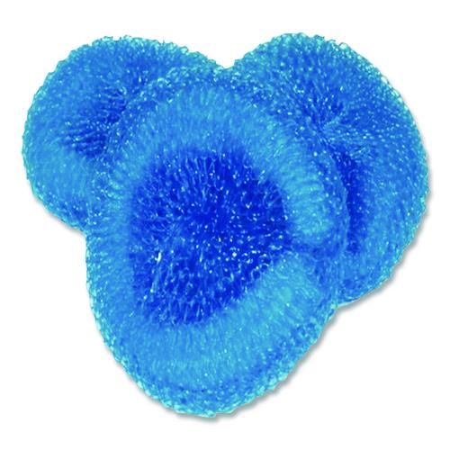 Image of Dawn® 437775 Poly Mesh Scrubbers, Blue, 3/pack