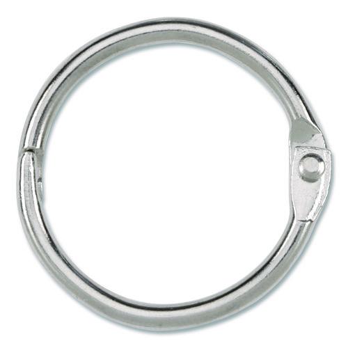 Image of ACCO A7072202A Metal Book Rings, 1" Diameter, 100/Box