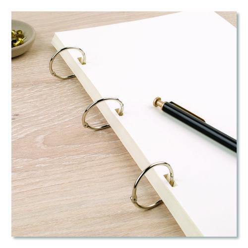 Image of ACCO A7072202A Metal Book Rings, 1" Diameter, 100/Box