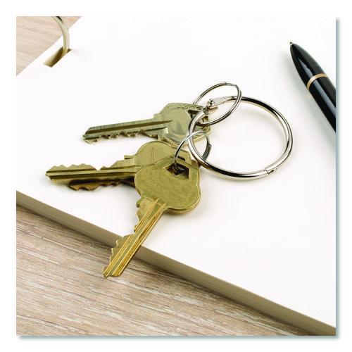 Image of ACCO A7072202A Metal Book Rings, 1" Diameter, 100/Box