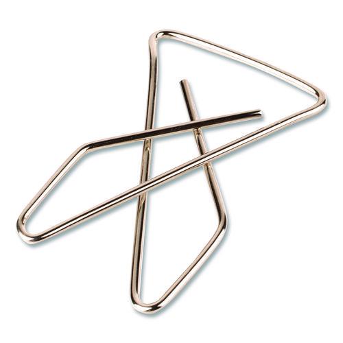 Image of ACCO Ideal Clamps, #2, Smooth, Silver, 50/Box