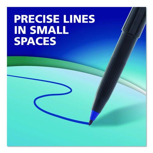 Image of EXPO® 16003A Wet Erase Marker, Fine Bullet Tip, Blue, Dozen