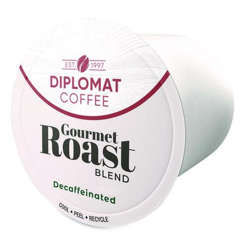 Image of Diplomat Coffee C-DCCUP-GR48-10D Gourmet Decaffeinated DC-Cup, 10 g, 48/Carton