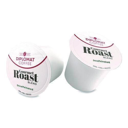 Image of Diplomat Coffee C-DCCUP-GR48-10D Gourmet Decaffeinated DC-Cup, 10 g, 48/Carton