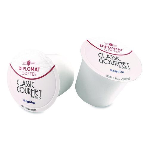 Image of Diplomat Coffee C-DCCUP-CG96-10R Classic Gourmet DC-Cup, 10 g, 96/Carton