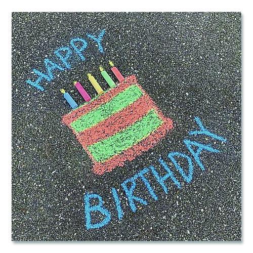 Image of Cra-Z-Art® 10817N-6 Washable Sidewalk Chalk, 12 Assorted Colors, 32 Sticks/box