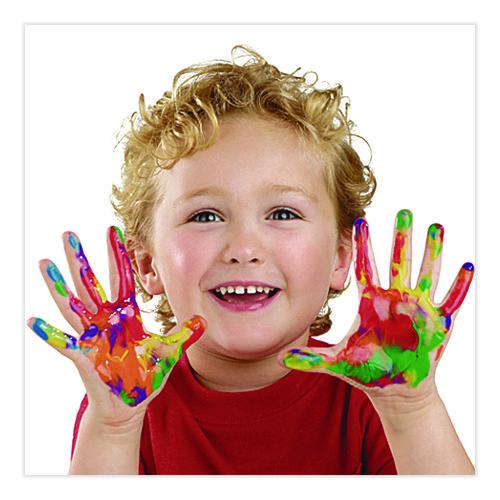 Image of Cra-Z-Art® 10628-24 Washable Kids' Paint Set, with Artist Brush, 12 Assorted Colors/Pack