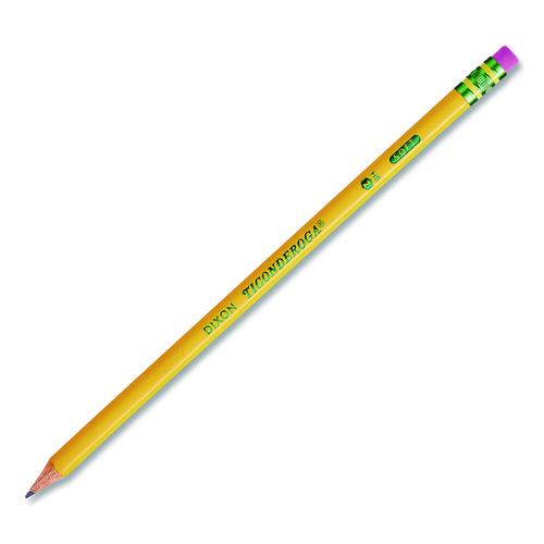 Image of Ticonderoga® 13818 PRE-SHARPENED PENCIL, HB (#2), BLACK LEAD, YELLOW BARREL, 18/PACK