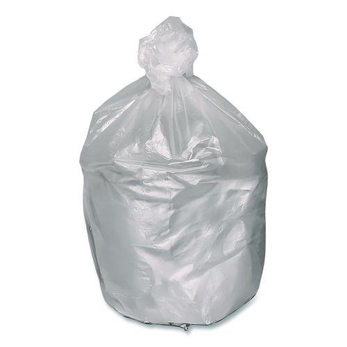 Image of Berry Plastics WHD4046-436154 Global Ultra Plus Industrial Trash Bag, 45 gal,16 mic, 40 x 48, Natural, 80/Carton