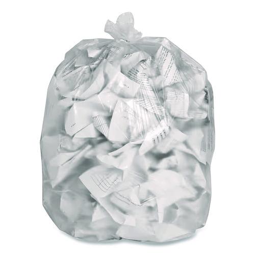 Image of Berry Plastics WHD4046-436154 Global Ultra Plus Industrial Trash Bag, 45 gal,16 mic, 40 x 48, Natural, 80/Carton